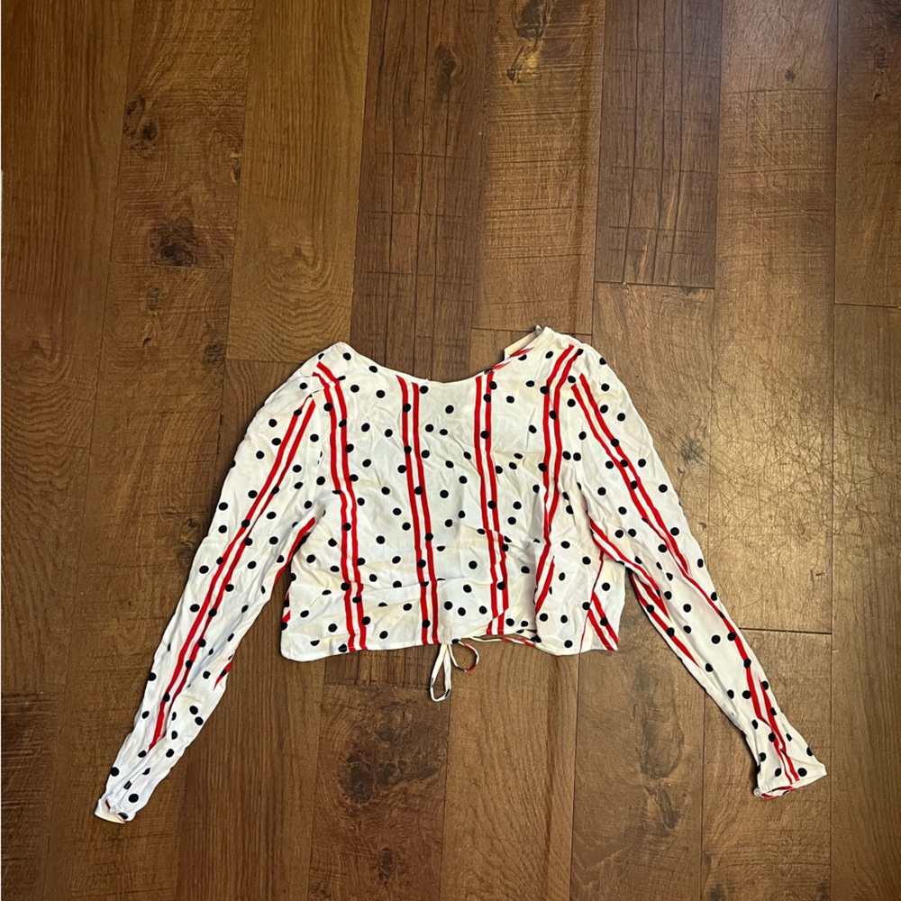 Zara cropped top